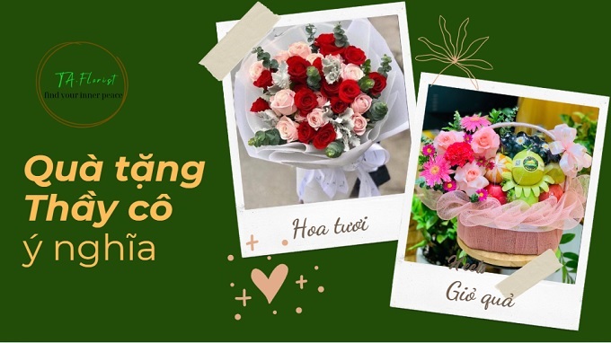 gợi ý quà tặng thầy cô